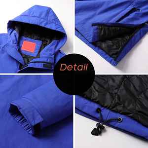 Coupe-vent imperméable unisexe, respirant et confortable pour adultes, vestes en tissu de meilleure qualité pour hommes, fabriquées au Pakistan - Product Image 4