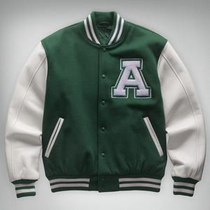 Chaqueta Universitaria de Moda Urbana para Hombre, Estilo Deportivo y Casual de Béisbol - Product Image 3