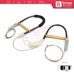 Kit de Reparación de Elevalunas Eléctrico Trasero Izquierdo BWR5328 para S40 V40 MK1 644 645 1995-2004 4/5 Puertas 30623452 - Product Image 6