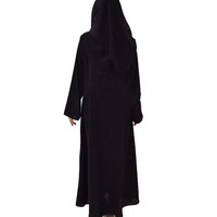 Bonne qualité femme couleur unie Abaya nouveau Style femmes mode Abaya robe moyen-orient dubaï longue Burqa pour adultes filles