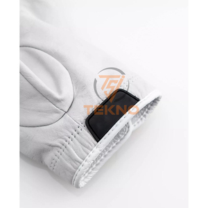 2025 hommes Logo personnalisé Cabretta cuir gants de golf anti-dérapant doux respirant équipement de sport prix de vente entier-couleur blanche - Product Image 5