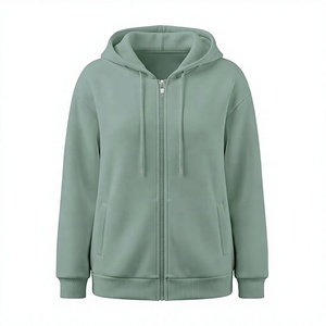Última Llegada: Sudaderas con Capucha para Hombre, Ropa de Invierno Unisex, Sudadera con Cremallera, Forro Polar, Color Sólido, Estilo Casual, Otoño, Corte Regular, Tejido de Punto - Product Image 1
