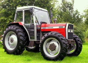 รถแทรกเตอร์ฟาร์ม Massey Ferguson MF 390 ใหม่และมือสอง เครื่องยนต์ดีเซล พร้อมพวงมาลัยเพาเวอร์และ PTO สำหรับงานเกษตร - Product Image 4