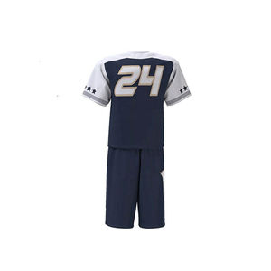 Uniforme de lacrosse personnalisé pour les équipes de jeunes et adultes, vêtements de sport, maillot et short de lacrosse, techniques de sublimation et de broderie - Product Image 3
