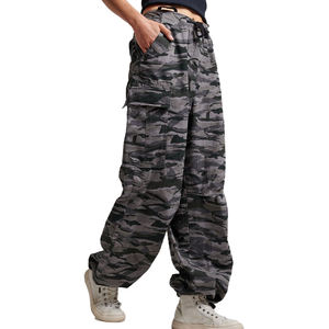 กางเกงคาร์โก้สตรีแบบมีเชือกรูดสำหรับสตรี - Product Image 1