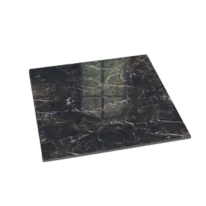 60x60cm marble look non slip full body dark grey vein marble tiles marble kitchen living room polished glazed porcelain tiles