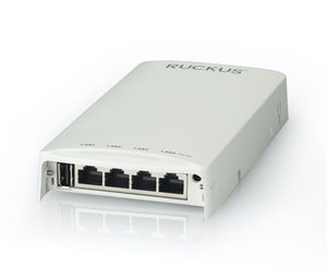 Point d'accès mural intérieur Wi-Fi 6 Ruckus H550 901-H550-WW02 2x2:2, compatible IoT, double bande, pour l'hôtellerie, avec <span class=keywords><strong>switch</strong></span> Ethernet 4 ports - Product Image 2