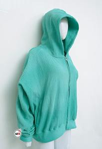 Sweat à capuche personnalisé Vintage Wash 100% coton couleur unie surdimensionné zippé pour hommes et femmes Streetwear pour l'hiver - Product Image 2