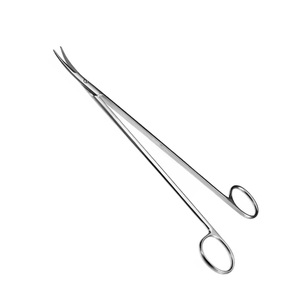 Instruments de chirurgie générale en acier inoxydable DEMARTEL ciseaux de dissection manuels délicats pointus/pointus incurvés certifiés CE ISO - Product Image 1