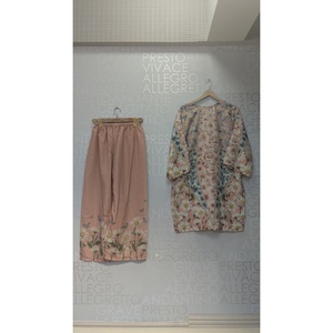 ชุดเสื้อผ้าดิจิตอล FUSION รุ่น SL00247 เสื้อชีฟองโบฮีเมียนแขนสามส่วนสำหรับฤดูใบไม้ผลิ/ฤดูร้อน ราคา 1749! - Product Image 2