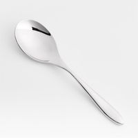 Cuillère en acier inoxydable de haute qualité avec logo personnalisé gratuit d'usine, cuillère à café, à thé, à dessert pour ensemble de tasses à café