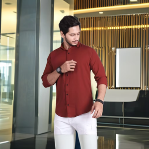 เสื้อเชิ้ตดีไซน์เนอร์สำหรับผู้ชายเสื้อลำลองสำหรับผู้ชาย - Product Image 1