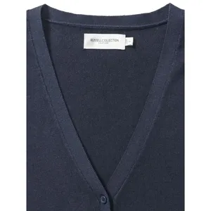 Cardigan en tricot à col en V pour femmes, polos promotionnels personnalisés - Product Image 4