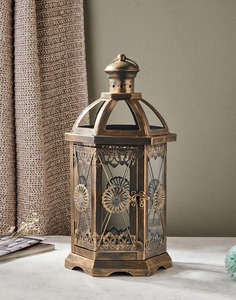 Available High Quality Round Available Glass Candle <b>Jar</b> for Home & Hotel Decoration New Design Best Price Metal Candle Lantern - Product Image 3