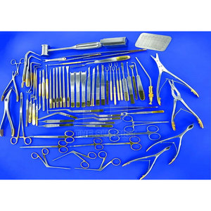 Juego Completo de Instrumentos Quirúrgicos para Rinoplastia, Uso en Cirugía Plástica, Acero Inoxidable, Herramientas Manuales Reutilizables, Calidad Grado A+, CE - Product Image 1