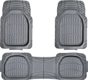 Offre Spéciale 4 pièces tapis de sol de voiture en caoutchouc PVC résistant