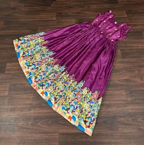 ชุดใส่แฟนซีพิมพ์ลายดิจิทัลผ้าไหมโดลาล่าสุดจากนักออกแบบ - Product Image 5