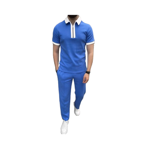 Ensemble Pantalon 2 Pièces Sportif pour Homme Collection de Gros BD Polo Shirt et Sweat Survêtement Tenues Décontractées - Product Image 1
