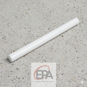 Tige blanche HDPE d'ingénierie solide et rigide 190mm x 1m Performances éprouvées dans les environnements d'atelier avec une usure minimale - Product Image 1