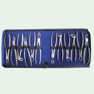 Juego de pinzas de extracción quirúrgica Dental, Kit de pinzas de ortodoncia de acero inoxidable de alta calidad con logotipo personalizado - Product Image 3