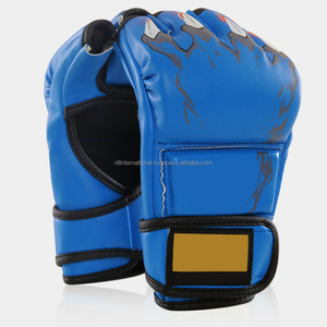 Gants de boxe OEM en cuir PU imprimé, imperméables et respirants, 12 oz, pour entraînement de kick-boxing, MMA et Sanda – Vente en gros personnalisée - Product Image 6