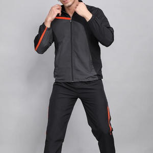 Conjunto Deportivo de Alta Calidad, 100% Poliéster, Personalizable, con Cremallera Completa, Chaqueta Deportiva Sólida, Pantalones Jogger, Tallas Grandes, Ropa Urbana para 2026 - Product Image 2