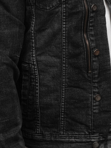 Distressed Denim <b>Jacket</b> Fashion Casual Jeans Coat Custom Design Private Label OEM Production for Clothing Brands Worldwide - Product Image 5