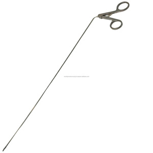 ชุดเครื่องมือผ่าตัดแบบยืดหยุ่นสแตนเลสสตีลชนิดยาวสำหรับส่องกล้อง  พร้อมคีมจับแบบอัลลิเกเตอร์ สำหรับการผ่าตัดหู คอ จมูก และการผ่าตัดผ่านกล้องทางช่องท้อง - Product Image 6