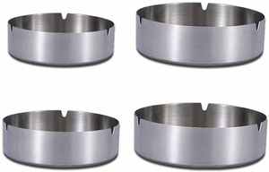 High Quality <b>Custom</b> logo Printed Stainless Steel Ashtray - Product Image 3