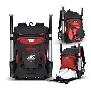 Sacs de baseball de couleur unie de haute qualité Nouveau style Sacs de baseball Accessoires de sport Sacs de baseball - Product Image 1