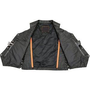 Chaleco sin Mangas con Cuello en V para Motociclistas, Estilo Club, con Bolsillos Laterales, Diseño Personalizado, Venta al por Mayor - Product Image 2
