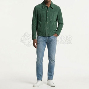 Chaqueta Trucker de Moda Urbana para Hombre, Estilo Clásico, Color Personalizado, Ropa Exterior para Uso Diario - Product Image 4