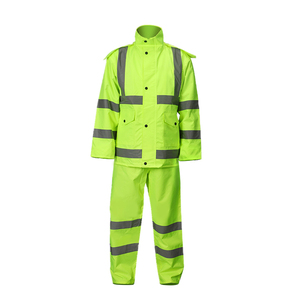 Reflective Suits <b>Hi</b> <b>Vis</b> Security Workwear Suits Custom Logo Winter Security Wear Suits Sets - Product Image 1