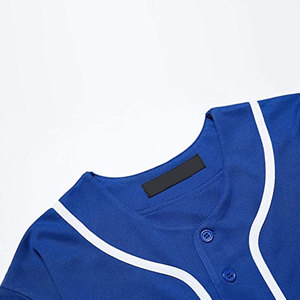 Maillot de baseball imprimé de haute qualité pour hommes vêtements de sport à manches courtes respirant séchage rapide couleurs personnalisées prix de gros à vendre - Product Image 5