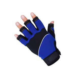 Guantes antideslizantes unisex de alta calidad para gimnasio, guantes de cuero para levantamiento de pesas con logotipo personalizado, guantes de fitness para gimnasio - Product Image 6