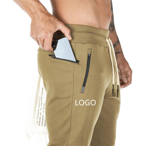 Logo personnalisé Slim Fit Gym Wear Taille élastique Pantalons de survêtement en coton pour hommes Joggers de sport Pantalons pour hommes Pantalons - Product Image 6