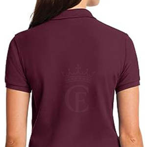 2025 nuevo estilo mujeres polos Material suave secado rápido transpirable alta calidad hombres mujeres Polo camisa - Product Image 6