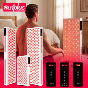 Panel de Luz Roja Infrarroja Cercana de 660 Nm para Terapia, con Certificación Rosh y CE, Bajo EMF, Regulable, con Soporte - Product Image 1
