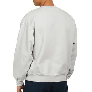 Ensemble de sweat-shirt à capuche surdimensionné 100% coton pour hommes personnalisés sweat-shirt à manches longues avec impression numérique en relief 3D pour l'hiver - Product Image 2