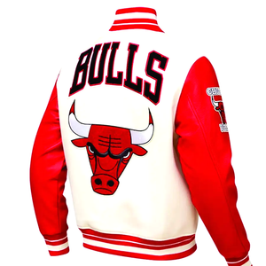 เสื้อแจ็คเก็ตบอมเบอร์ผู้ชายคุณภาพพรีเมียมสำหรับฤดูใบไม้ผลิ  แบบกันลม กันน้ำ ดีไซน์ทันสมัย สไตล์ Letterman  สำหรับทีม Varsity - Product Image 4