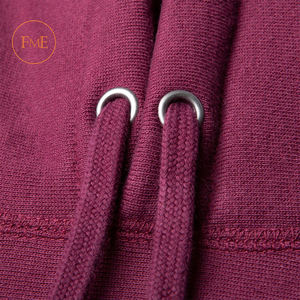 100% Cotton Heavy Weight Fleece Oversized Men's Hoodie with String Snap Button & Pocket Customizable Winter Clothing - Product Image 4