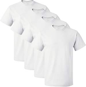 T-shirt pour hommes Chemise vierge en coton pour hommes T-shirt Crew évacuant l'humidité T-shirt pour hommes - Product Image 2
