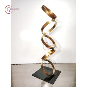 Recién llegado, estatua de escultura de Metal, esculturas decorativas modernas para recién casados, adorno de regalo, suministros de Mesa para el hogar y la Oficina - Product Image 4