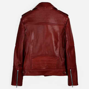 Veste en cuir véritable pour homme, style classique de la rue, vente en gros, haute qualité, imperméable, respirante, fermeture éclair, essentielle pour l'hiver - Product Image 4