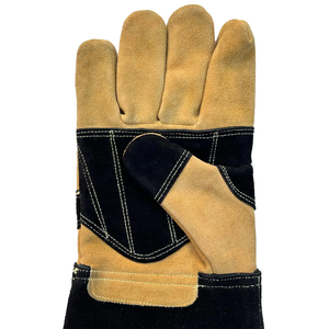 Gant de soudage en cuir de vachette résistant aux hautes températures spécial soudeur gant de travail anti-brûlure - Product Image 5