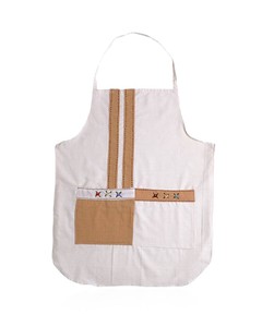 Women's Sleeveless 100%Cotton <b>Kitchen</b> <b>Apron</b> Breathable Bib for Household Cleaning and Cooking Classic Eco-Friendly Reusable - Product Image 1