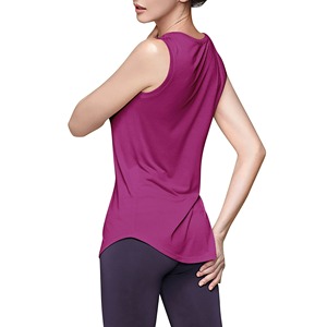 Camiseta sin mangas de compresión de cuello alto personalizada Control de barriga Ajuste sin costuras para mujeres Entrenamientos intensos - Product Image 4