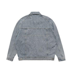 Loose Fit Classic Denim Jacket Men Cotton 2025 New Style Korean Trendy Brand Casual Top Spring Autumn Cropped Jacket Black Blue - Product Image 4