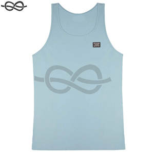 Débardeurs à capuche côtelés en mélange de coton de haute qualité, séchage rapide, respirants, pour hommes, couleur OEM, pour la gym et l'entraînement estival, emballage en sac OPP, direct usine - Product Image 1