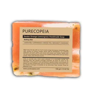 Purecopeia Concurso Laranja Lemongrass Handmade Sabonete